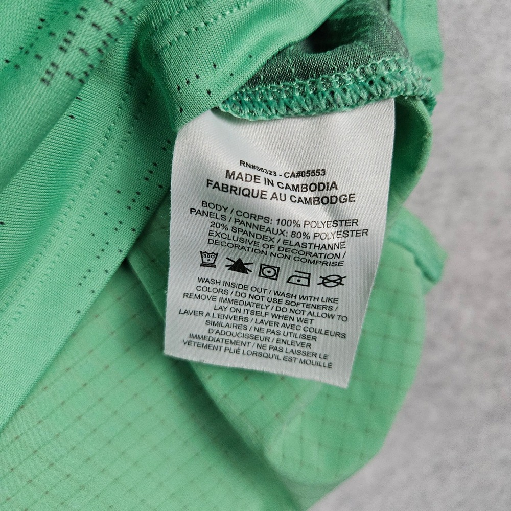 Nike (Men's XL) Green Trail Dri-Fit Rise 365 Running Shirt Performance Athletic - Picture 4 of 8